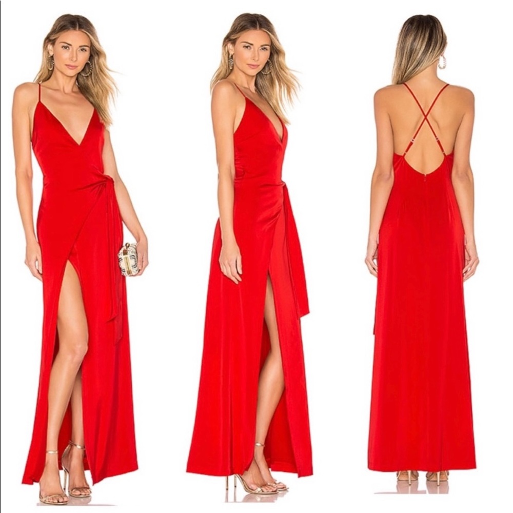 Revolve NBD red dress.  Small